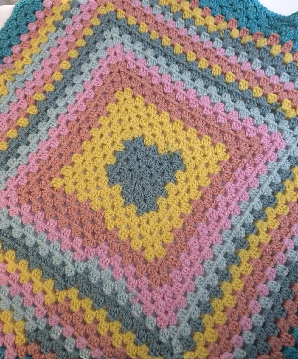 Handmade Crochet Baby Blanket 37